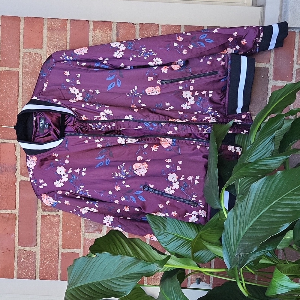 Floral Bomber Jacket